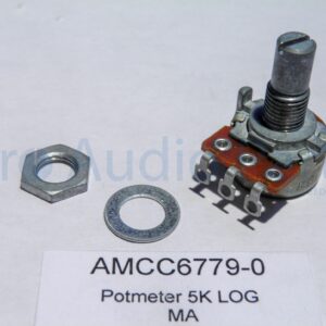 C6779-0 – Potmeter 5K LOG Slotted Shaft