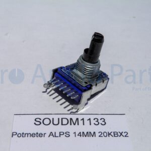 DM1133 – Potmeter 20KBx2 14MM D-Shaft C/D
