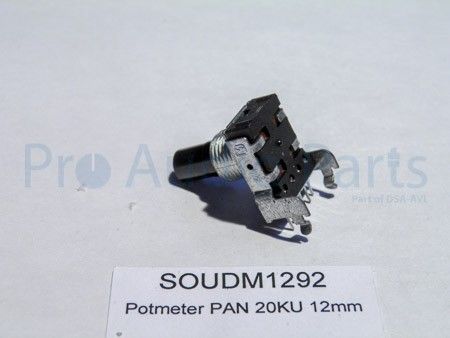 DM1292 - Potmeter 20KU 12MM D-Shaft - Image 2