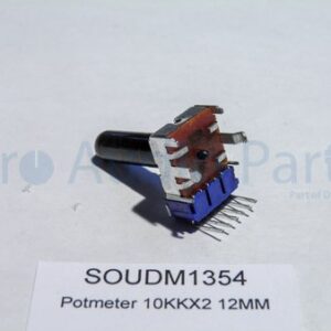 DM1354 – Potmeter 10KKx2 12MM D-Shaft