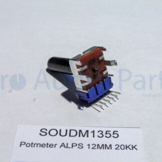DM1355 – Potmeter 20KKx2 12MM D-Shaft