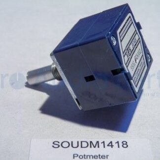DM1418 – Potmeter 50KAx2 27MM Slotted Shaft