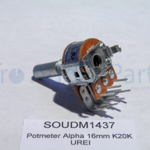 DM1437 – Potmeter 20KK 16MM D-Shaft