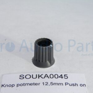 KA0045 – Potmeter knop GRY/BLK D-Shaft (S)