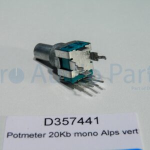 D357441 – Potmeter 20KB D-Shaft C/D