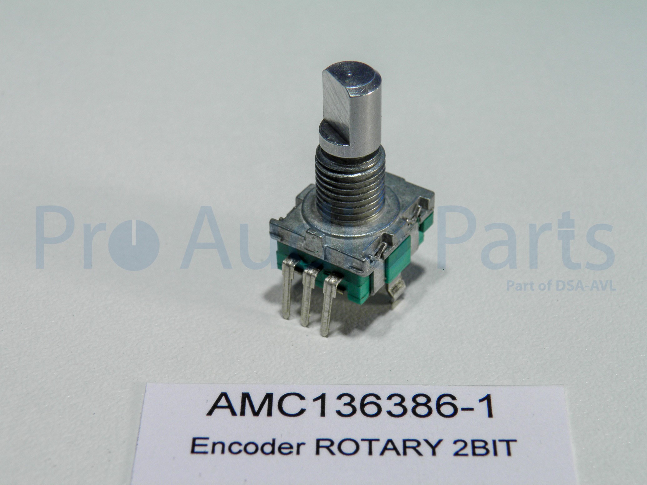 136386-1 - Encoder rotary 2 bit met schakelaar