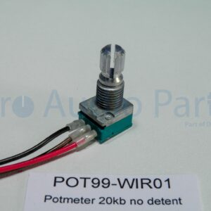 POT99-WIR01 – Potmeter 20KB Spine Shaft + Wires