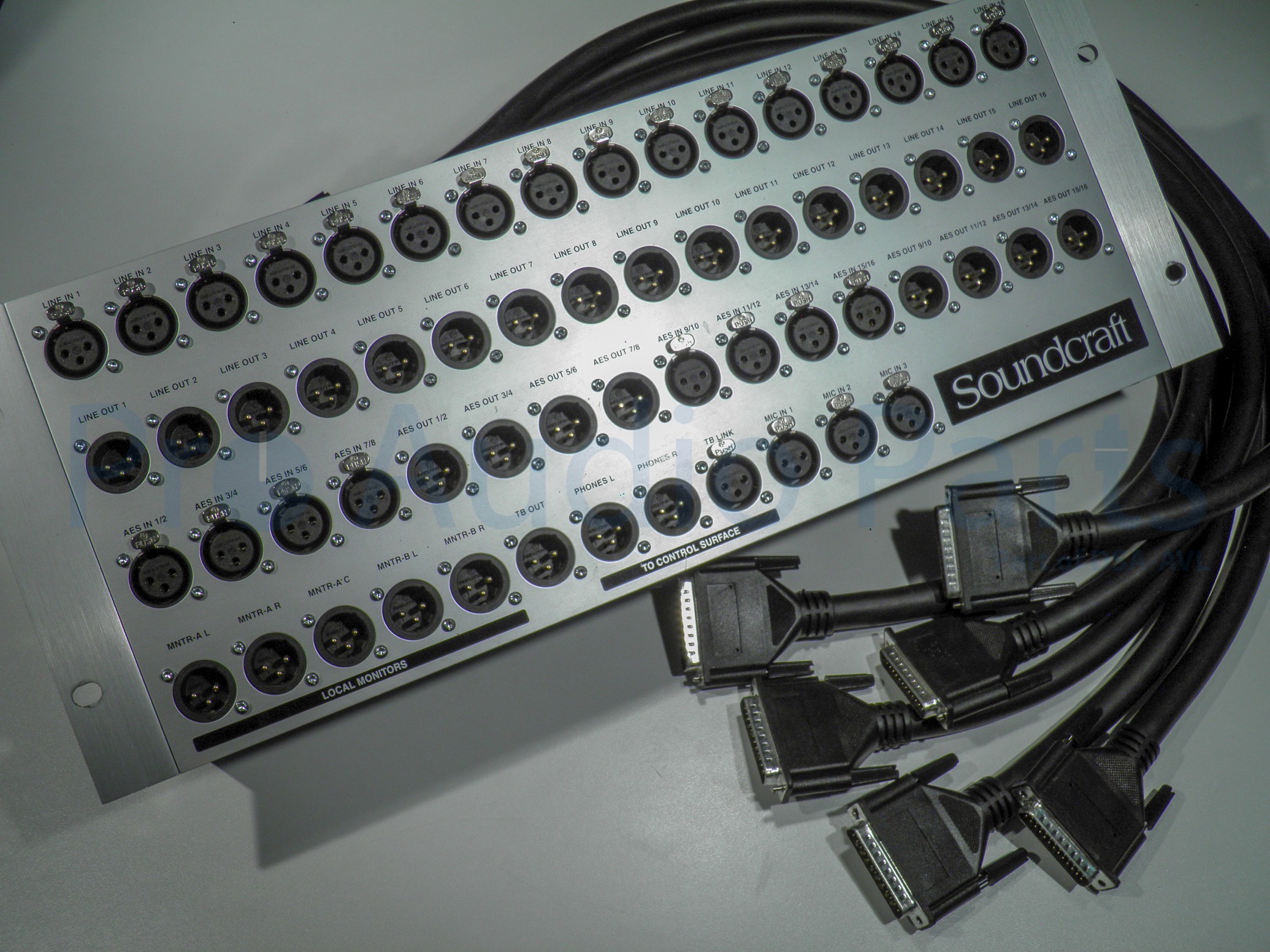 Soundcraft Vi Localrack xlr patchbay