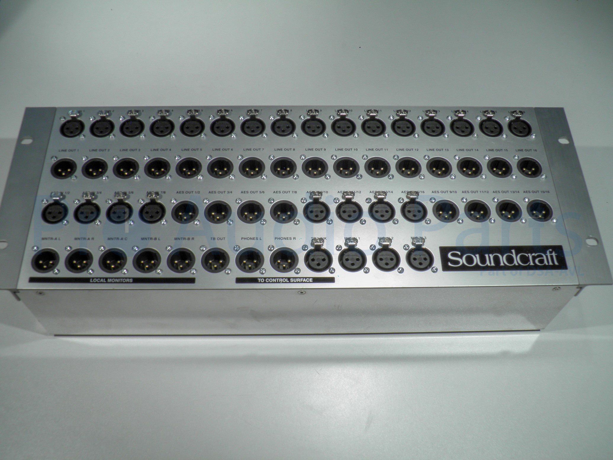 Soundcraft Vi Localrack xlr patchbay - Image 2