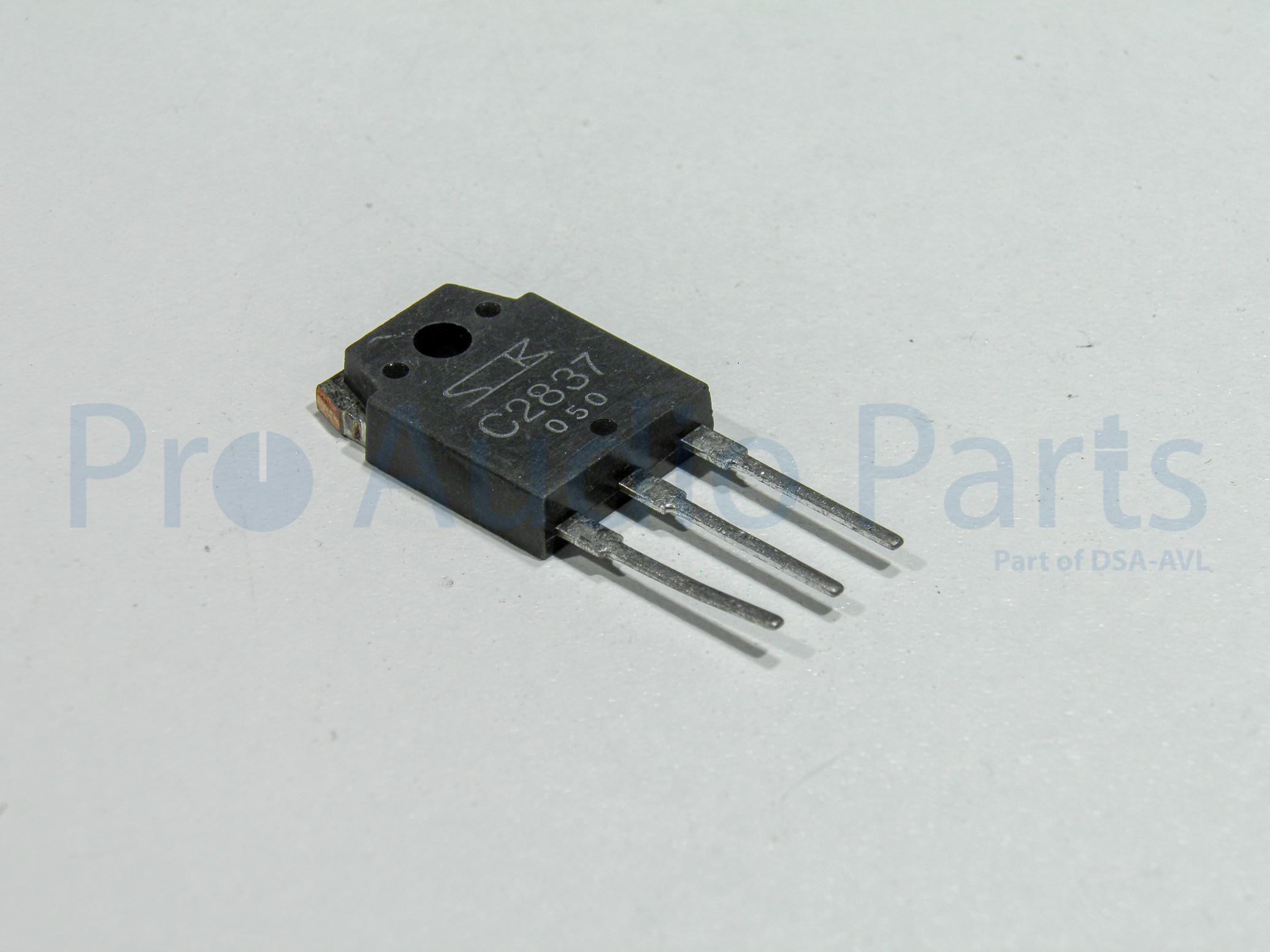 Transistor NPN 2SC2837 Crown part code 8574-3 o.a  800CSL, Crown, CT-1600, CT-1610, CT-200, CT-210, CT-2400, CT-410, CT-800, CT-810, MA-1200, MA-2400, MA-600, MT-1200, MT-600, PB2