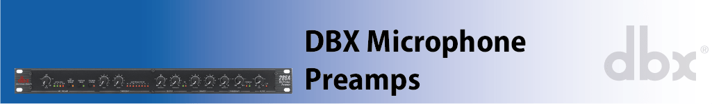 DBX Microphone Preamps