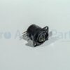 NC3FD-H-B - Neutrik XLR 3P female PCB mount Black