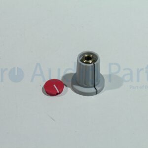 Dateq Potmeter knop GRY/RED