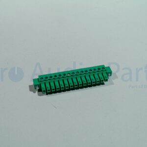 Euroblock 15P klein met schroef