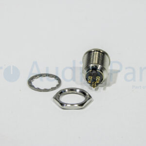 0016E03710 – Mini-XLR socket 3pole